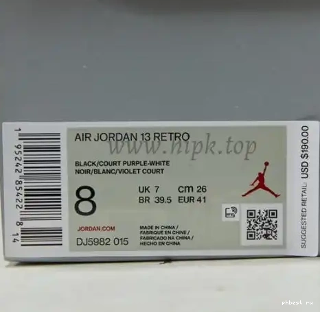 BIN Authentic 23 Jordan 13 Premio Air 0506
